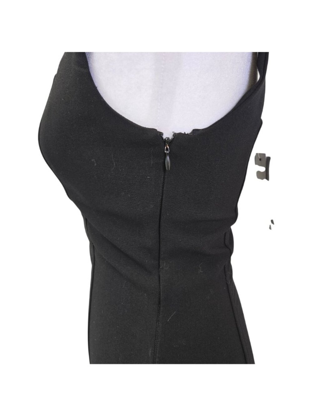 NWT Willow Little Black Midi Shift Dress Size XS - Picture 7 of 8